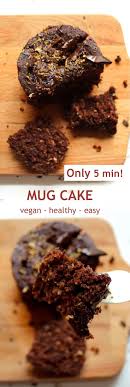 Chocolate Mug Cake Easy Healthy Vegan The Berry Cat Gesunde Vegane Desserts Vegane Desserts Dessert Schnell
