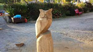 Die eulen (strigiformes) sind eine ordnung der vögel. Figur Eule Allgau Carving