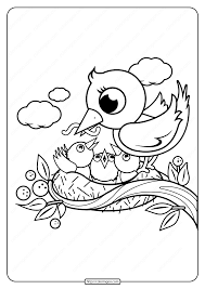 Maybe you would like to learn more about one of these? Mother And Baby Birds In Nest Coloring Page Bird Coloring Pages Coloring Pages Baby Animal Coloring Pages