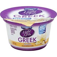 Dannon Light Fit Greek Nonfat Yogurt Vanilla Yogurt Foodtown