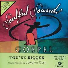 For 30 years, daywind has been a leader in southern gospel music, partnering with the best of the best to produce the highest quality of christian music. You Re Bigger Accompaniment Cd Daywind Music Group Jekalyn Carr Christianbook Com
