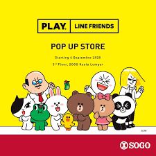 Lg 1, main concourse, sunway pyramid, jalan. Bts Malaysia On Twitter Info Good News Everyone Play Line Friends Pop Up Store Will Be Opening In Sogo Kl In This September Line Friends And Bt21 Characters Products Will Be Available