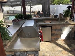 Prefab outdoor kitchen this possible during your search, you are not wrong to come visit the web theradmommy.com. Outdoor Kitchens Florida Custom Design Barbecue Fire Pits
