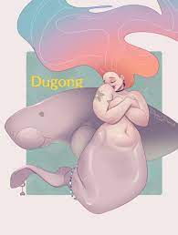 Dewgong seems to be based on a dugong, manatee, or beluga whale, sightings of which are thought to be the origin of the mythical mermaid. Daniel Daimon Dugong Mermaid
