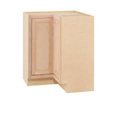 Assembled 28 5x34 5x16 5 In Lazy Susan Corner Base Kitchen Cabinet In Unfinished Oak Kitchen Cabinets Home Depot Kitchen Cabinets Top Kitchen Cabinets
