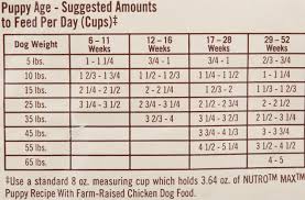 Nutro Puppy Food Feeding Guidelines Foodstutorial Org