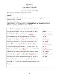 Kertas soalan pentaksiran tingkatan 3 bahasa inggeris. Pt3 English Model 1 Answer