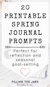 We did not find results for: 20 Spring Journal Prompts For Reflection And Seasonal Goal Setting Filling The Jars