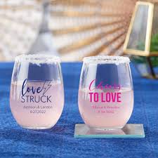 Customize the font, envelope liner, text color, and stamp. Personalized Wine Glass With Initial And Glitter Dipped Stem Bridal Gift Bridesmaid Gift Gift For Her Friend Gift Wedding Gift Coworker Gift Kitchen Dining Home Living Tomtherapy Co Il