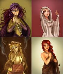 Tragic Greek Ladies By Arbetta On Deviantart Mythologie Grecque Mythologie Les Mythes