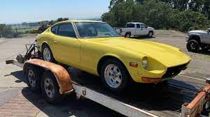 1971 V8 Manual Project In Napa County Ca Napa Datsun 240z Datsun