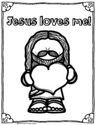 Jesus loves me bingo reminds children of the ways god shows his love for us. Jesus Loves Me Coloring Pages Worksheets Teaching Resources Tpt
