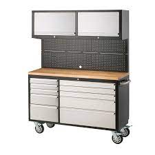 Workstation Garage Ultimate Trolley Bunnings Warehouse Workstation Garage Makeover Storage
