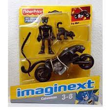 Imaginext Catwoman Action Figure Dc Super Friends Fisher Price Walmart Com Fisher Price Catwoman Action Figures
