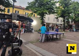 Merate, ciak si gira: il centro si è trasformato in un set per uno spot pubblicitario