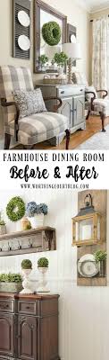 Farmhouse Dining Room Makeover Reveal Before And After Worthing Court Dining Room Makeover Farmhouse Dining Rooms Decor Farmhouse Dining