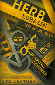 Herb Lubalin Avant Garde Tribute Poster 09 By Joseph Le Via Behance Herb Lubalin Graphic Design Logo Typography Poster