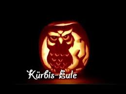 Wir haben für euch 3 x eule vorlage zum ausdrucken. Kurbis Eule Schnitzen Zu Halloween Youtube