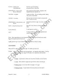 A b c d e f g h i j k l m n o p q r s t v w y z. Dictionary Of Cooking Terms Esl Worksheet By Proctor2