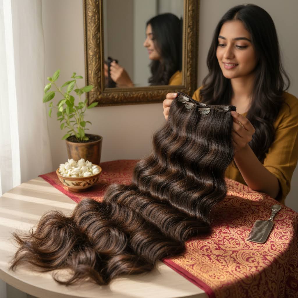 Clip-In Hair Extensions in Dumdum Rd product image