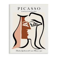 The painting guernica, created during the spanish civil war, would be the work that changed his life. Stupell Industries Traditional Abstract Picasso Portrait Imaginary Faces Terracotta Wood Wall Art Brown On Sale Overstock 33853873