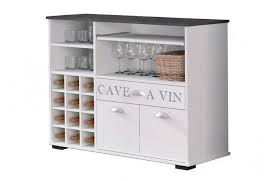 Cocina mediterránea en buffet libre. Mueble Buffet Botellero Moderno En Color Blanco Mueble Buffet Muebles Mueble Auxiliar Cocina