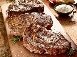 The counting of bones reverses as soon as the primal cut is removed from the front. Ribeye Steaks