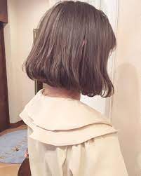 韓国ヘアのタンバルモリとは 切りっぱなしボブ15選 切り方や前髪なしも 3ページ cuty タンバルモリ ヘアスタイリング 前髪なし ボブ