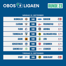 I dag er det én måned igjen til seriestart! Obos Ligaen Twitterren Slik Ser Runde 23 Ut Hvor Tror Du Poengene Ender Denne Gangen Dra Pa Kamp Billetter Finner Du Her Https T Co Fjvwhksuiy Https T Co Ergtsfrqy5