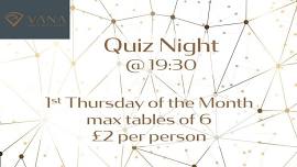 Quiz Night — Centurion Hotel