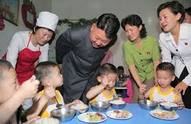 Armed with an accordion, guitar and a set of drums, the uniformed women sing and dance for the despot as he sits behind a desk. Fake Meat Free Markets Ease North Koreans Hunger