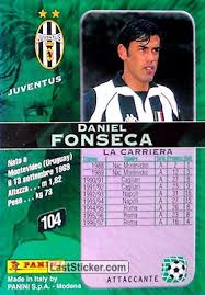 Welcome to the official instagram profile of juventus ⚪⚫ #finoallafine @liveahead juve.it/rfl430rjvpb. Card 104 Daniel Fonseca Panini Calcio Cards 1997 1998 Laststicker Com