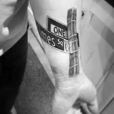 You can unsubscribe at any time. 30 Street Sign Tattoo Ideas For Men Navigational Designs