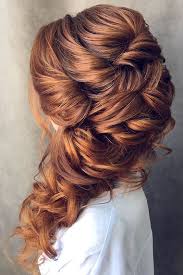 We Collected The Best Half Up Half Down Wedding Hairstyles Ideas That Would Look Perfect Whether You Are G Thick Hair Styles Long Hair Styles Wedding Hair Side