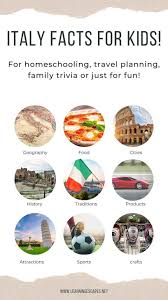 Maybe you would like to learn more about one of these? Fun And Interesting Facts About Italy For Kids Italy Facts Your Kids Will Love
