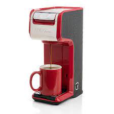 Check spelling or type a new query. 2 In 1 Single Serve Coffee Maker Red Livingbasics
