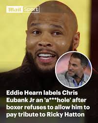 The promoter and the fighter were gathered at the event in London ahead of  next month's rematch between Eubank Jr and Conor Benn. #Hearn #EubankJr  #Benn #Hatton