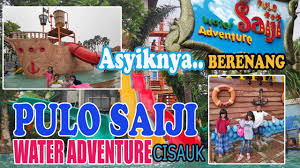 Kolam Renang Pulo Saiji Serpong Tangerang Youtube