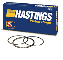 Hastings LS Piston Rings Set, 4 Inch Bore, 1.2/1.5/2.5mm Grooves