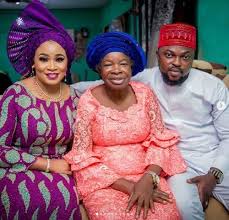 Kolawole Ajeyemi Toyin Abraham Wedding Introduction Holds In Ibadan Photo Engagement Ceremony Sister Poses