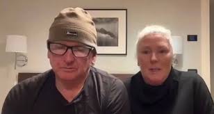 Couple sat next to woman who died