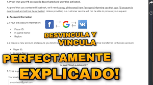 Antes eu não tinha facebook, vinculei um facebook qualquer que eu criei, agora criei o meu facebook pessoal certo na conta que uso.como proceder?a conta do g. Como Desvincular Mi Cuenta Y Vincularla A Otro Facebook Cuenta De Google O Vk En Free Fire 2020 Youtube