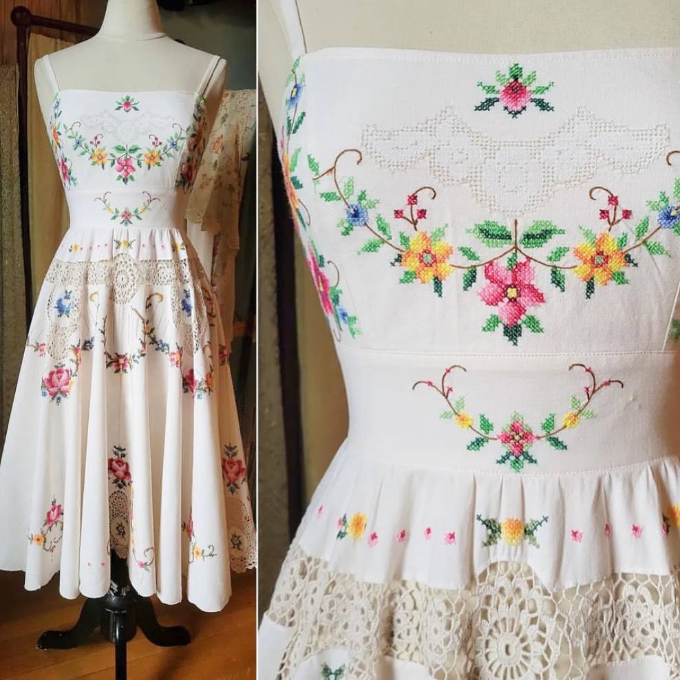 Corss stitch dress product image