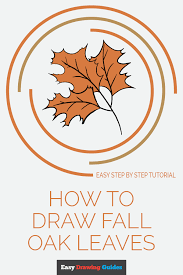 This leaf drawing is so easy that it is. How To Draw Fall Oak Leaves Really Easy Drawing Tutorial