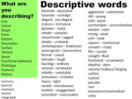 Maybe you would like to learn more about one of these? Descriptive Words Teaching Resources