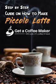 Piccolo tarjoaa saumattoman palveluketjun kokoonpanoon, pakkaukseen, varastointiin ja kuljetuksiin, myös liikelahjat. Easiest Step By Step Guide For Making Piccolo Cafe Get A Coffee Maker Piccolo Coffee Latte Recipe Coffee Recipes