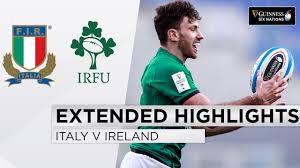 Italy V Ireland Extended Highlights Bonus Point Triumph In Rome 2021 Guinness Six Nations Youtube