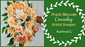 Check spelling or type a new query. Diy Gorgeous Peach Flowers Wedding Bouquet