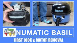 Numatic Basil Vacuum Cleaner First Look & Motor Removal