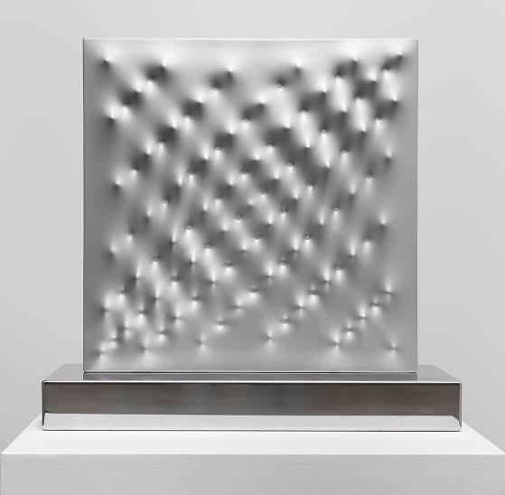 Work by Enrico Castellani